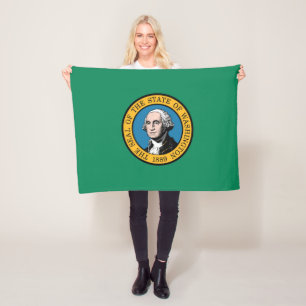 Cobertor De Velo Bandeira do Estado de Washington, EUA