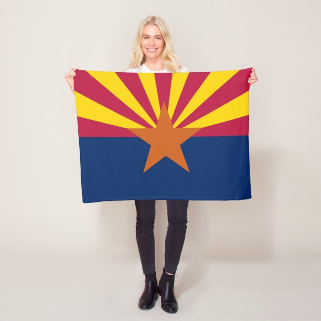 Cobertor De Velo Bandeira do Estado do Arizona (In Situ)