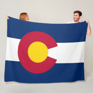 Cobertor De Velo Bandeira do Estado do Colorado