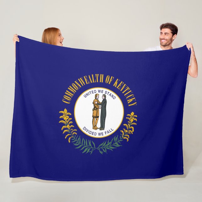 Cobertor De Velo Bandeira do Estado do Kentucky (In Situ)