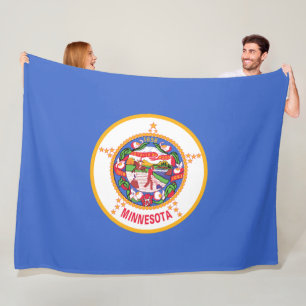 Cobertor De Velo Bandeira do Estado do Minnesota