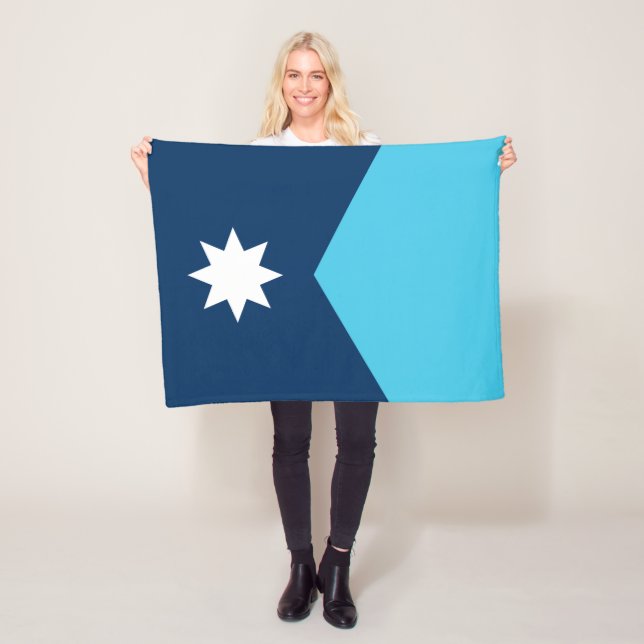 Cobertor De Velo Bandeira do Estado do Minnesota (In Situ)