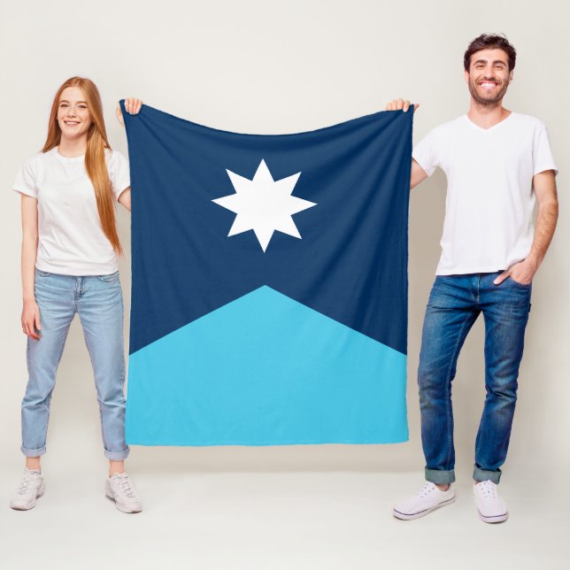 Cobertor De Velo Bandeira do Estado do Minnesota (In Situ)