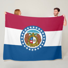 Cobertor De Velo Bandeira do Estado do Missouri