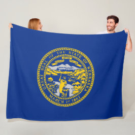 Cobertor De Velo Bandeira do Estado do Nebraska