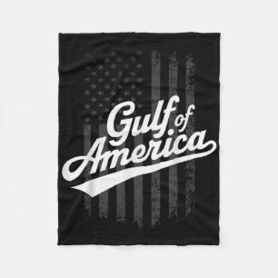 Cobertor De Velo Bandeira Do Golfo Dos Estados Unidos Da América