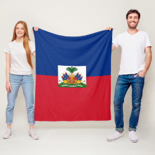 Cobertor De Velo Bandeira do Haiti