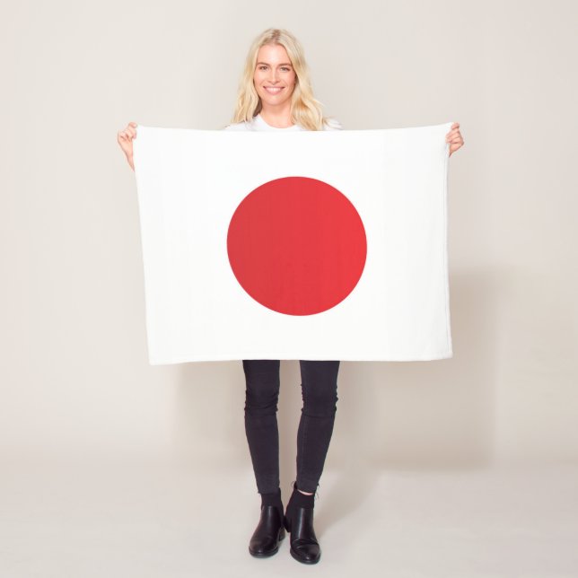 Cobertor De Velo Bandeira do Japão (In Situ)