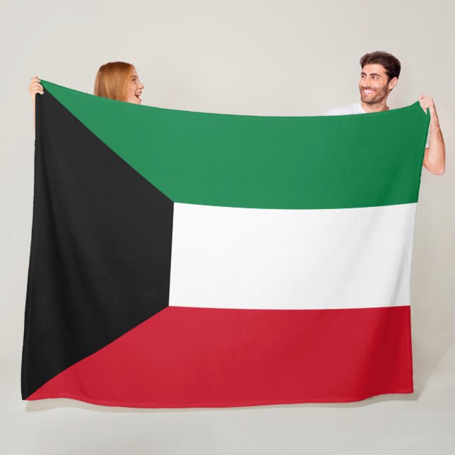 Cobertor De Velo Bandeira do Kuwait (In Situ)