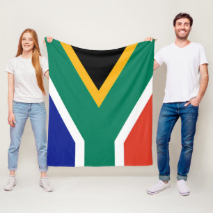 Cobertor De Velo Bandeira do meio de África do Sul Bokke