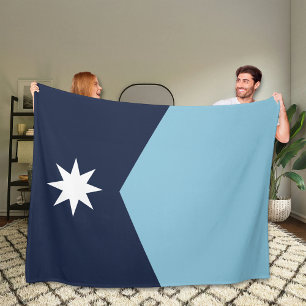 Cobertor De Velo Bandeira do Novo Estado Rebelde de Minnesota