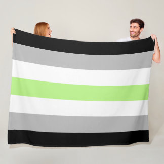 Cobertor De Velo Bandeira do Orgulho Agênero – Identidade LGBTQIA+