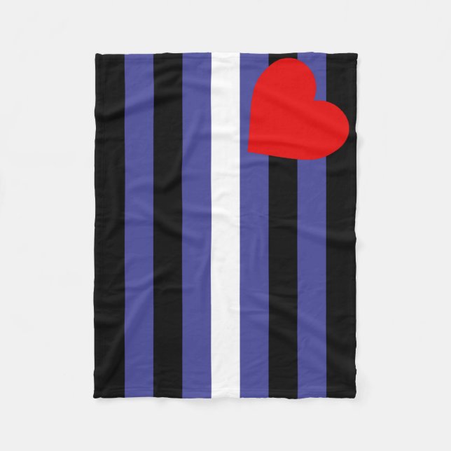 Cobertor De Velo Bandeira do Orgulho de Couro (Frente)