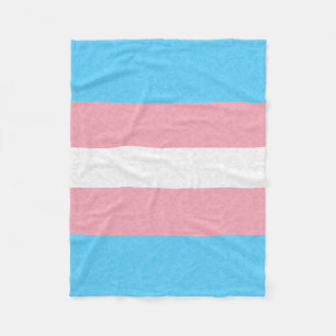 Cobertor De Velo Bandeira do orgulho do Transgender