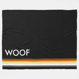 Cobertor De Velo Bandeira do Orgulho Gay Urso Moderna, Legal e Eleg