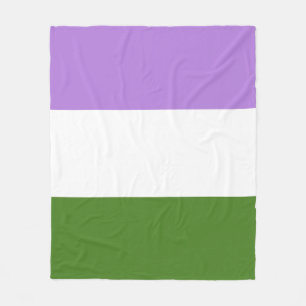 Cobertor De Velo Bandeira do Orgulho Genderqueer
