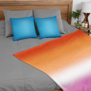 Cobertor De Velo Bandeira do Orgulho Lésbico Gradiente – Bandeira L