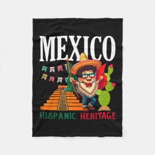 Cobertor De Velo bandeira do orgulho mexicano raízes do México patr