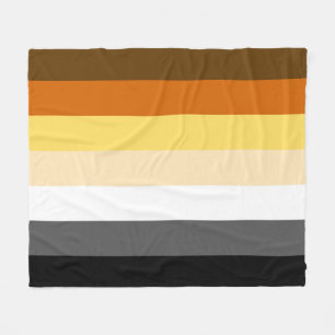 Cobertor De Velo Bandeira do Orgulho Urso