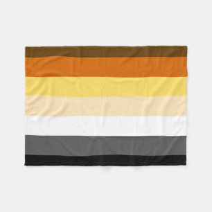 Cobertor De Velo Bandeira do Orgulho Urso Gay