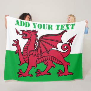 Cobertor De Velo Bandeira do País de Gales Dragon England British R