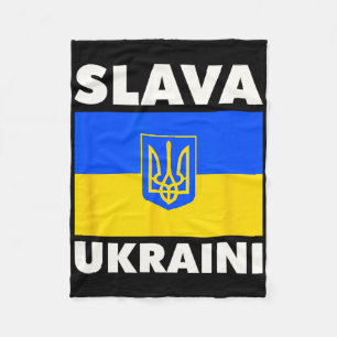 Cobertor De Velo Bandeira do País Ucrânia Orgulho Slava Ukraini 2