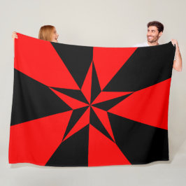 Cobertor De Velo Bandeira do socialismo libertário