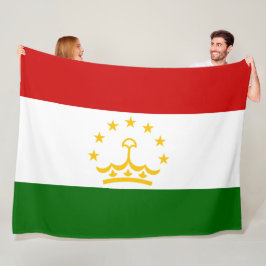 Cobertor De Velo Bandeira do Tajiquistão (Tajiquistão) (República d