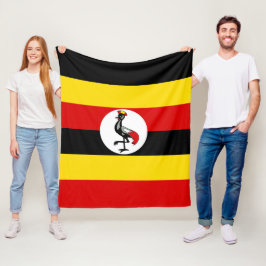 Cobertor De Velo Bandeira do Uganda