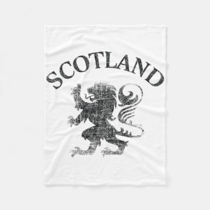 Cobertor De Velo Bandeira Escocesa Vintage Leão Rampante Escócia Ru