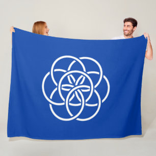 Cobertor De Velo Bandeira Internacional do Planeta Terra