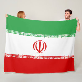 Cobertor De Velo Bandeira Iraniana (Irã) (Persa)