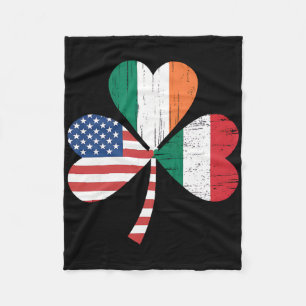 Cobertor De Velo Bandeira Irlandesa Italiana Americana Irlanda Itál
