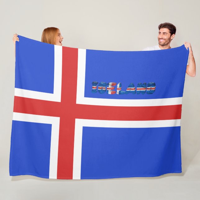 Cobertor De Velo Bandeira islandêsa (In Situ)