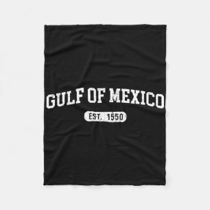 Cobertor De Velo Bandeira Mexicana Do Golfo Do México Est 1550