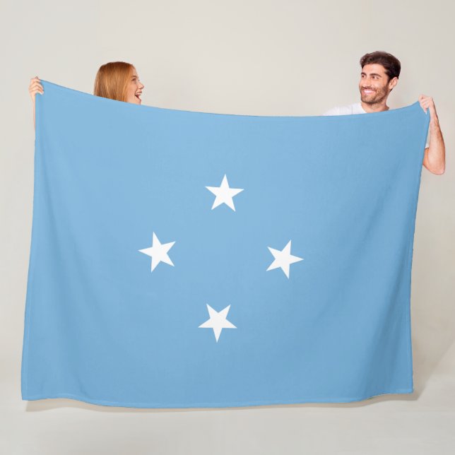 Cobertor De Velo Bandeira Micronésia (Estados Federados da Micronés (In Situ)