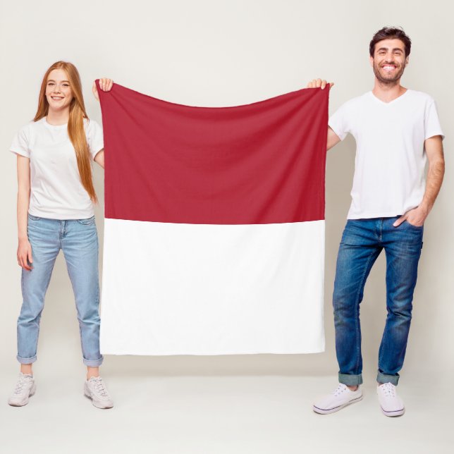 Cobertor De Velo bandeira Mônaco (In Situ)