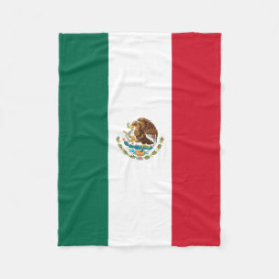Cobertor De Velo Bandeira Nacional Mexicana