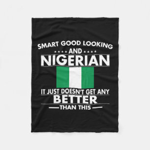 Cobertor De Velo Bandeira Nigeriana Orgulhosa Raízes do Patrimônio