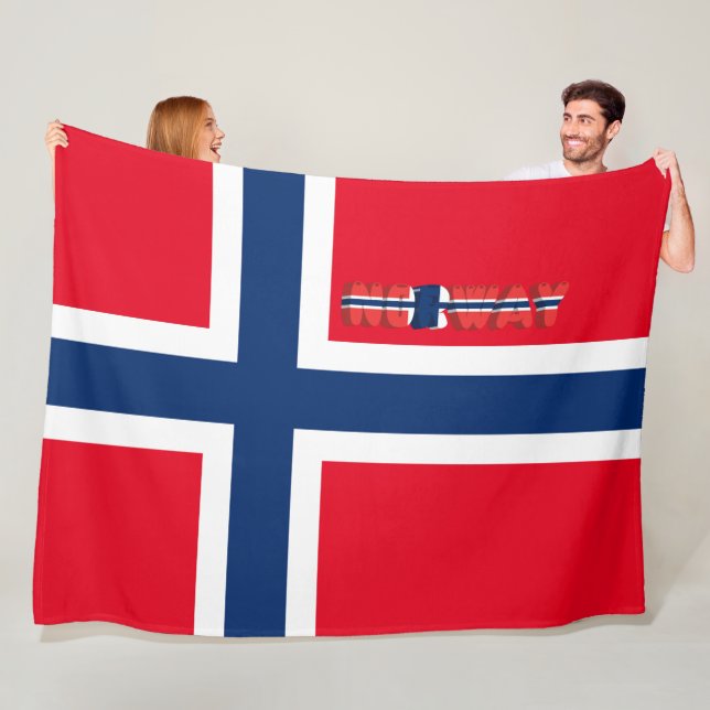 Cobertor De Velo Bandeira norueguesa (In Situ)