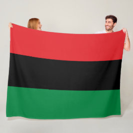 Cobertor De Velo Bandeira Pan-Africana