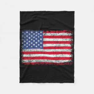 Cobertor De Velo Bandeira Patriótica dos EUA 4 de Julho para Homens