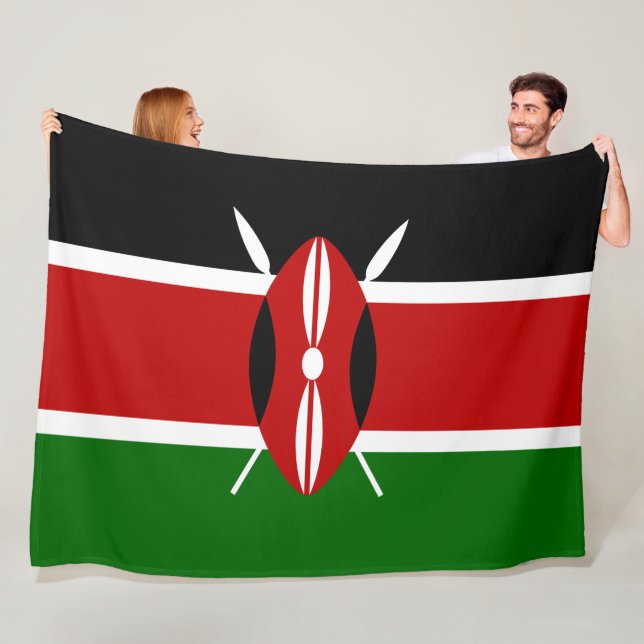 Cobertor De Velo Bandeira Quênia (Quênia) (In Situ)