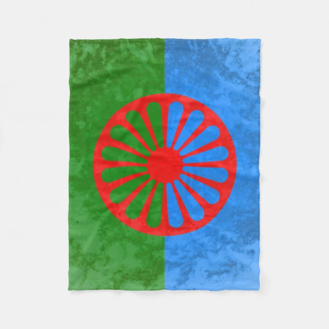 Cobertor De Velo bandeira romani (Frente)