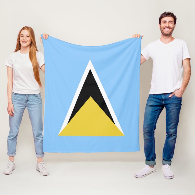 Cobertor De Velo bandeira santo Lúcia (In Situ)