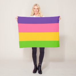 Cobertor De Velo Bandeira Sápphica (Amor Lésbico) (LGBT)
