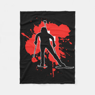 Cobertor De Velo Bandeira suiça Biathlonista - Swiss Biathlon 1