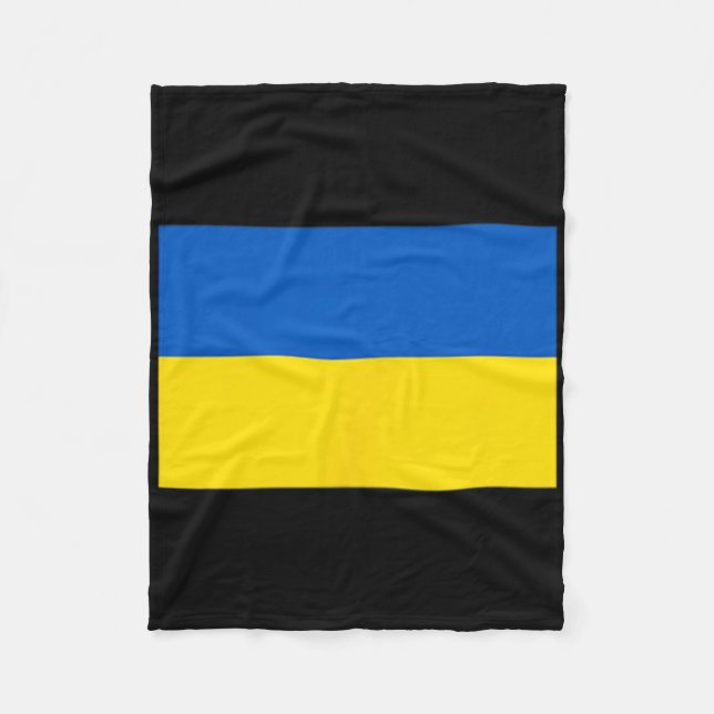 Cobertor De Velo Bandeira ucraniana da Ucrânia 1  (Frente)