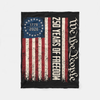 Cobertor De Velo Bandeira Vintage 250 Anos Americano 1776 2026 250º