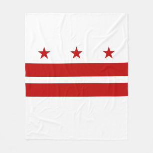 Cobertor De Velo bandeira Washington DC